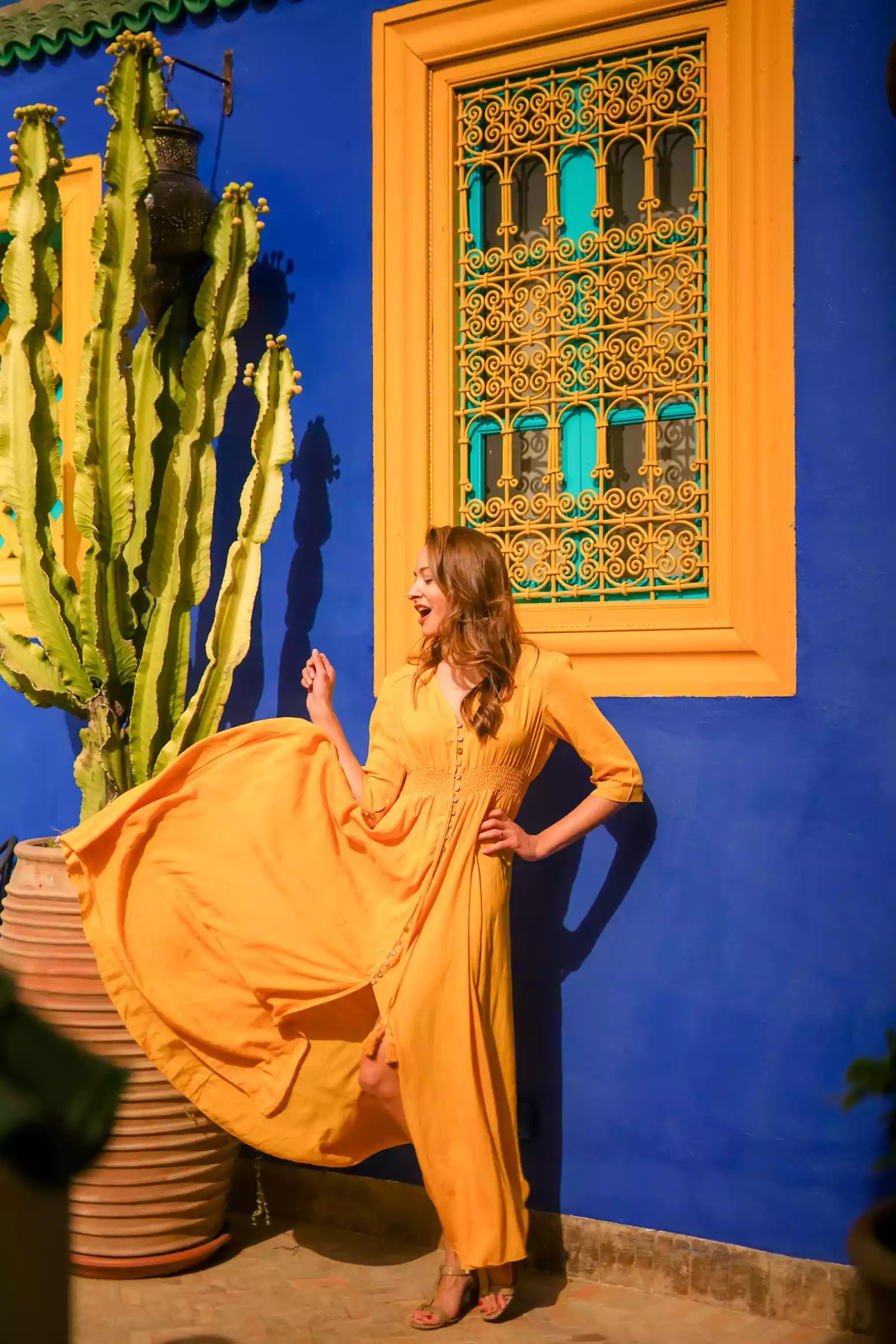Seance photo au Jardin Majorelle