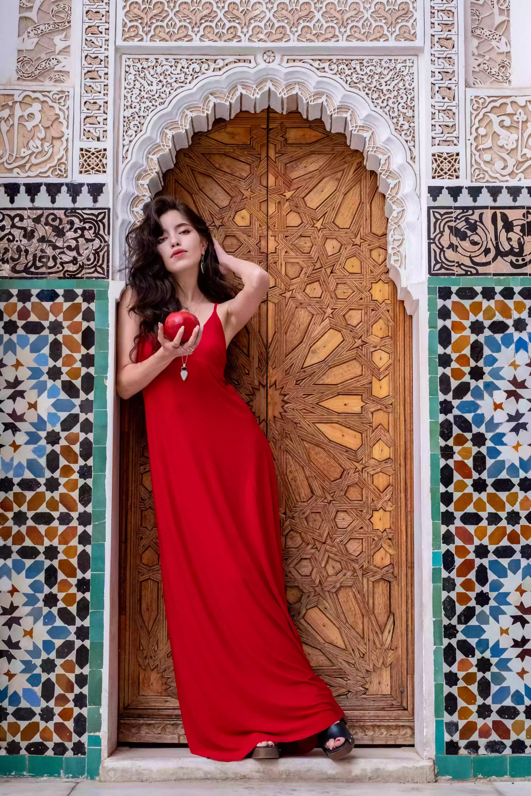 Seance photo interieure marocaine